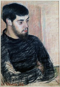 Lucien Pissarron muotokuva (1863-1944), 1883 (pastelli)